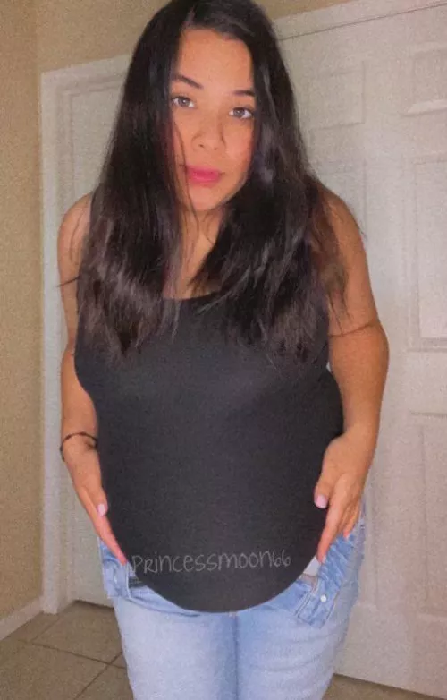 I know you’d love to see my naked 🤰🏻 by Milkymooon66