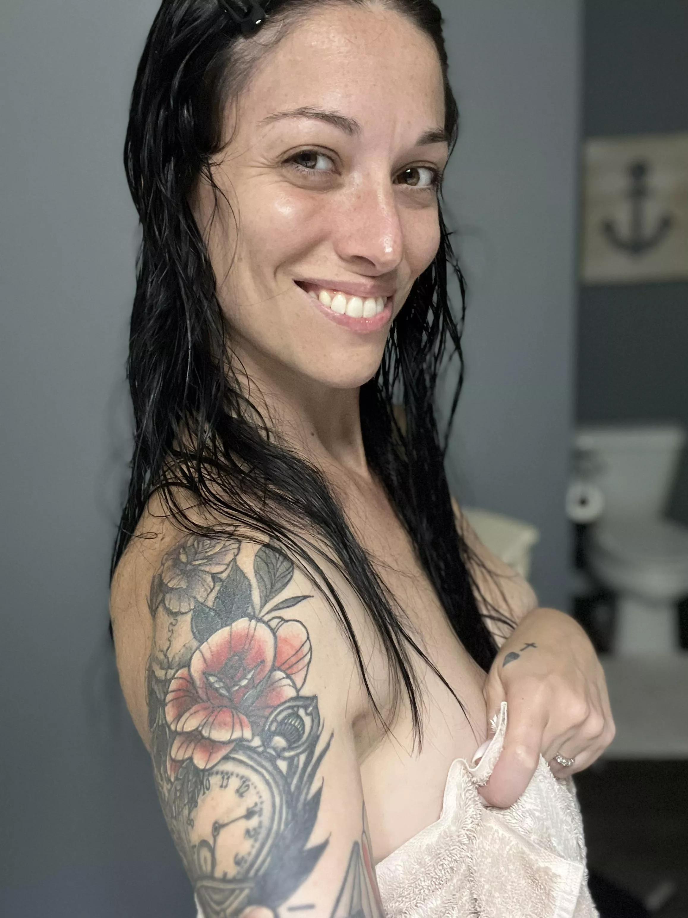 I love showing off my smile posted by Athomewithember