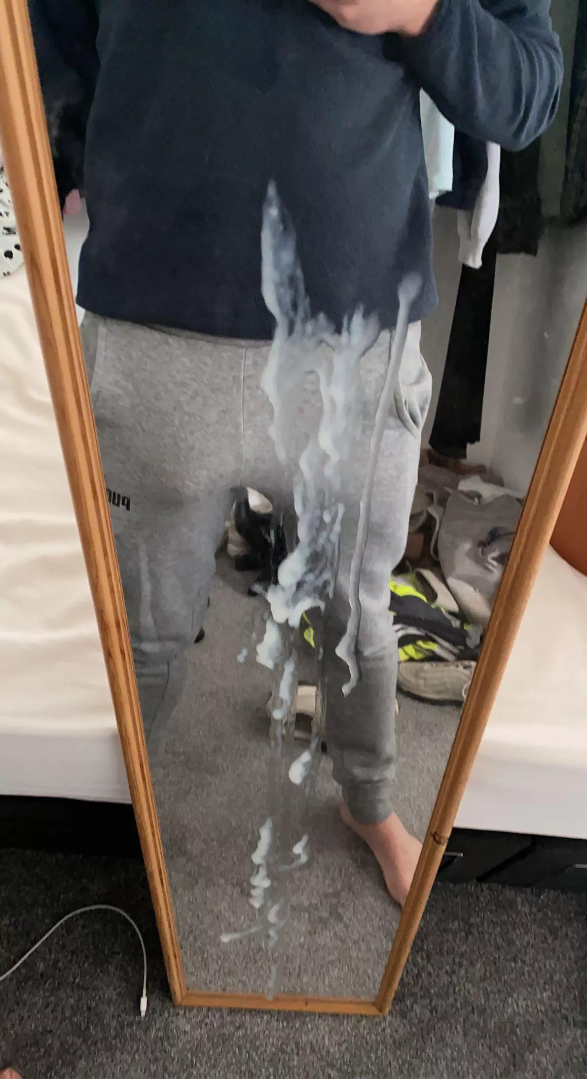 I’m always making a mess 💦 anyone want to clean it up? posted by deleted_997