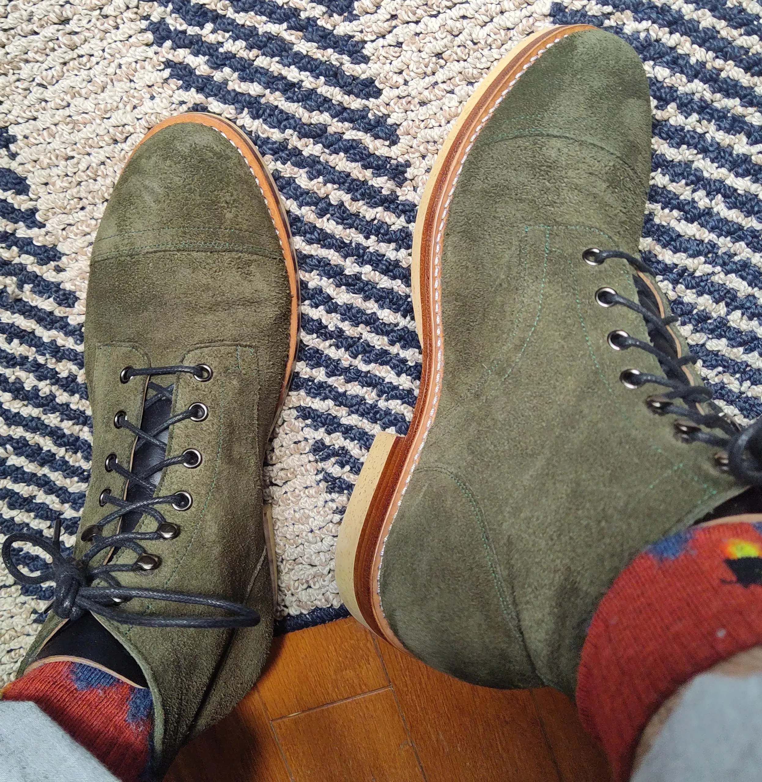 Junkard Indonesia green roughout boot posted by Consistent_Bass971