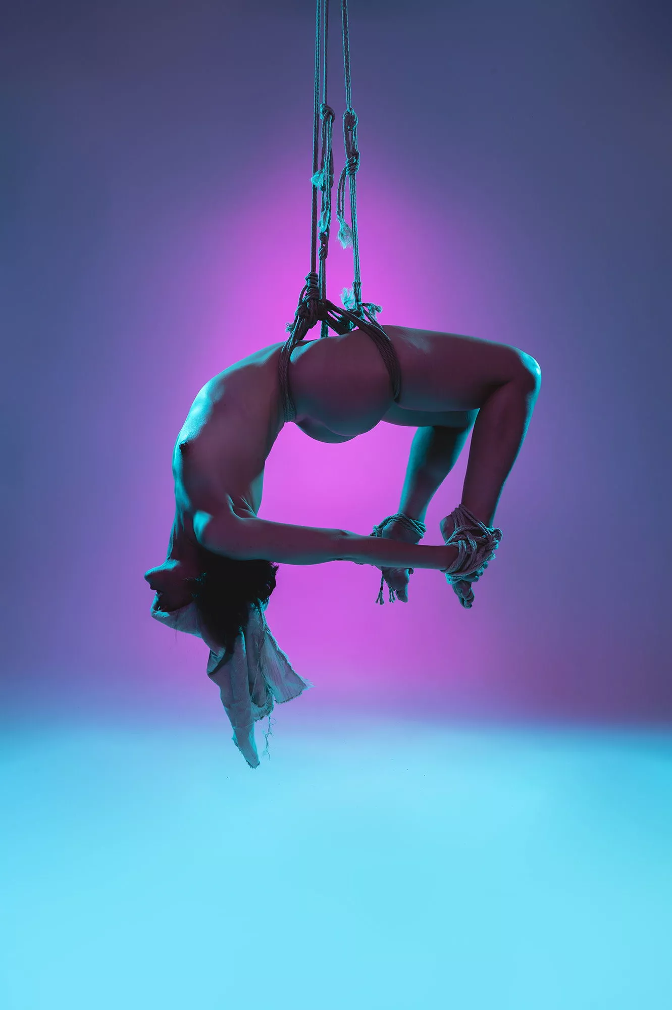 Lyly is a pastel ornament - rope and photo by me (The Dark Arts) posted by CrushedVelvetX