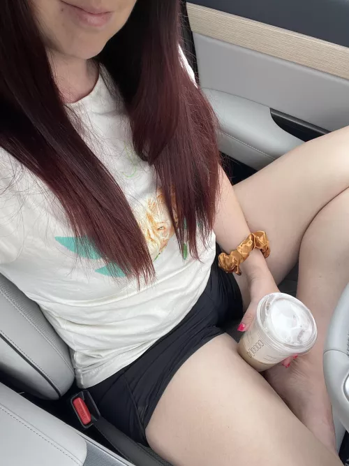 Mom always on the go…with coffee by madelynlouise