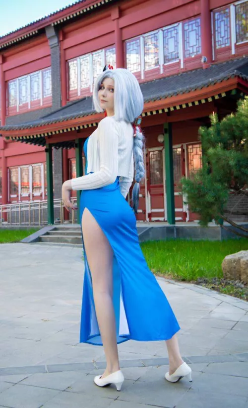 Shenhe by Tsukides by tsukides