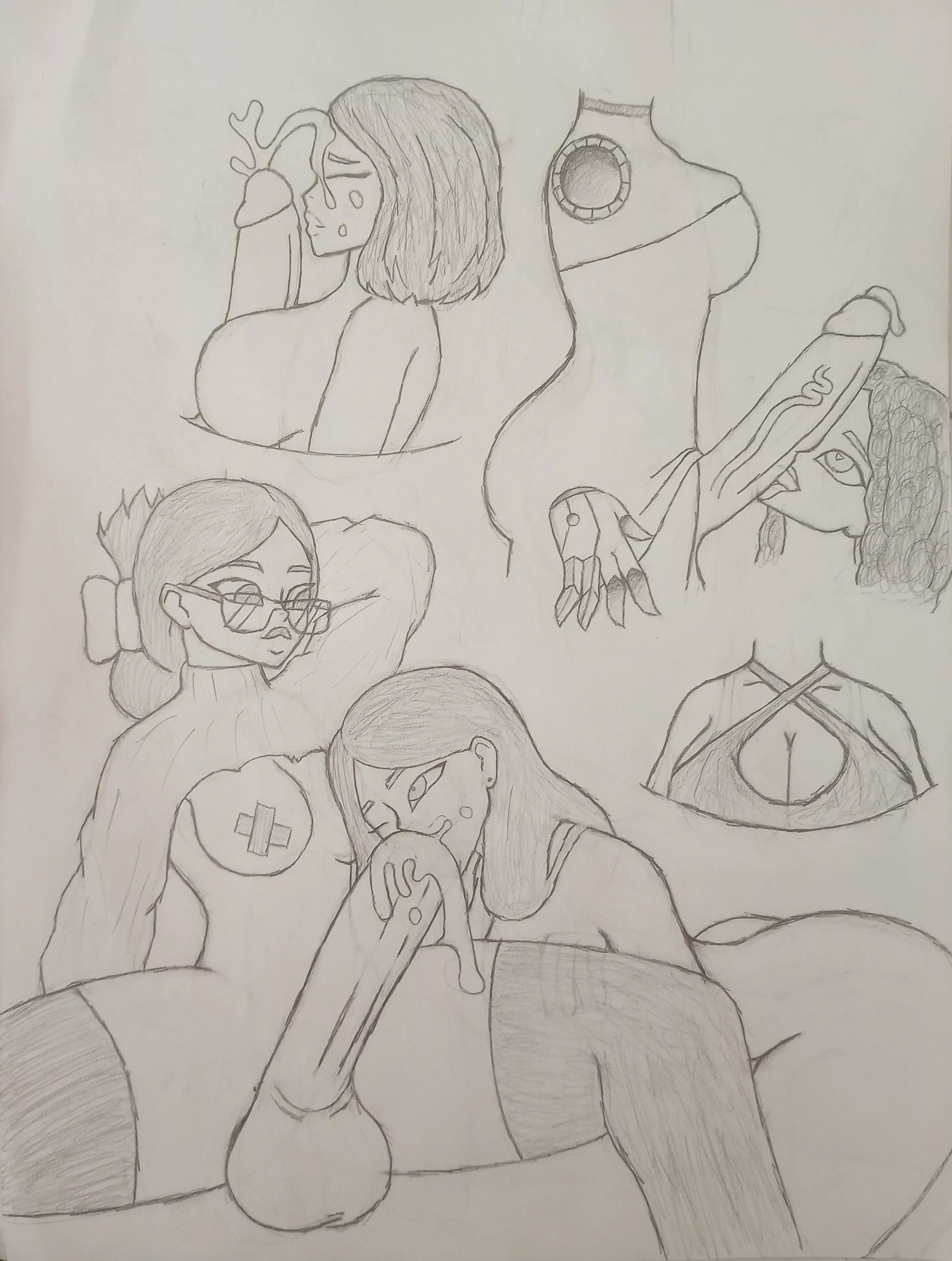 Some drawings I did posted by mrman69696