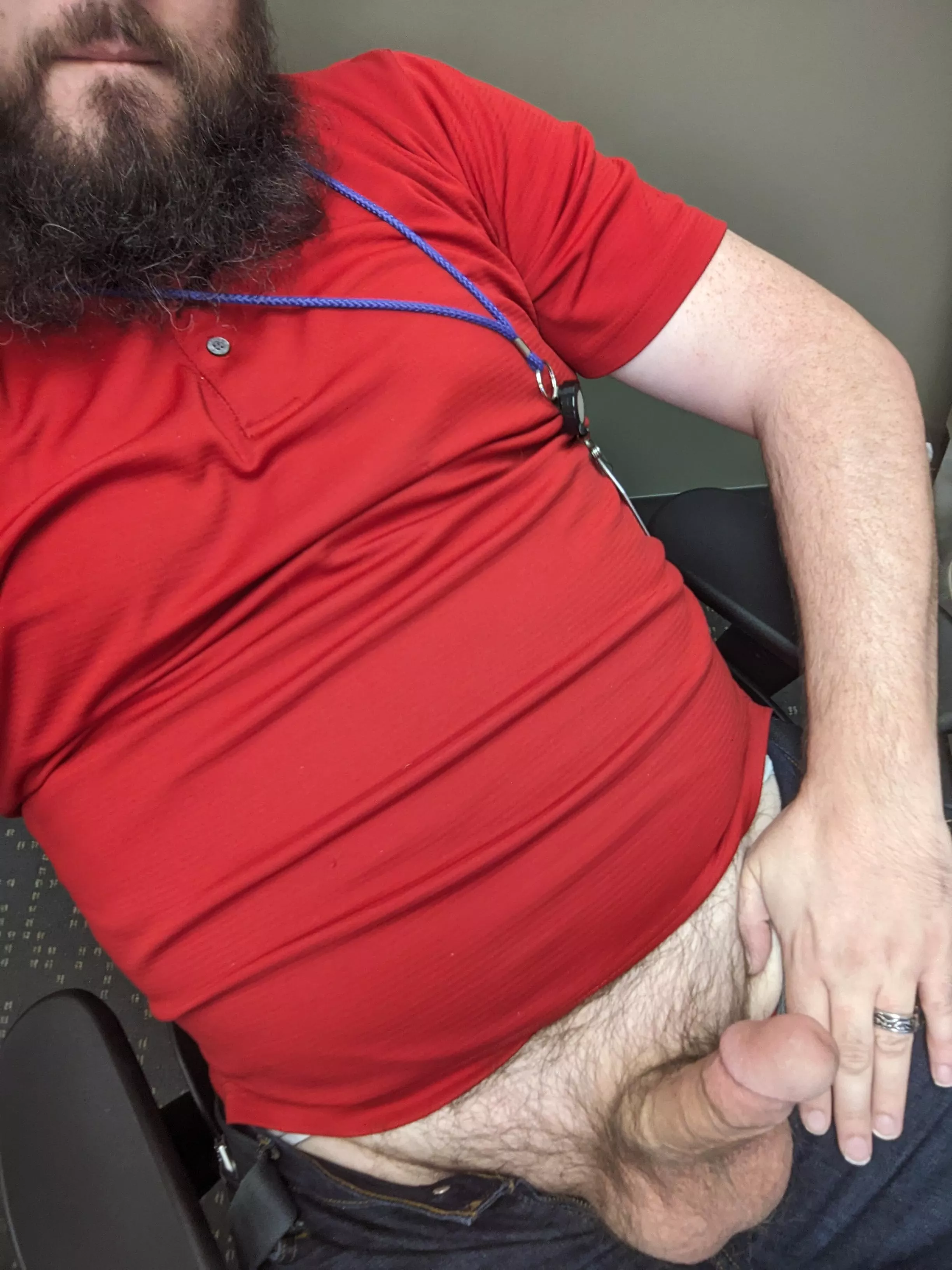 Think we could test the strength of my(36) desk chair? posted by CopperEnd