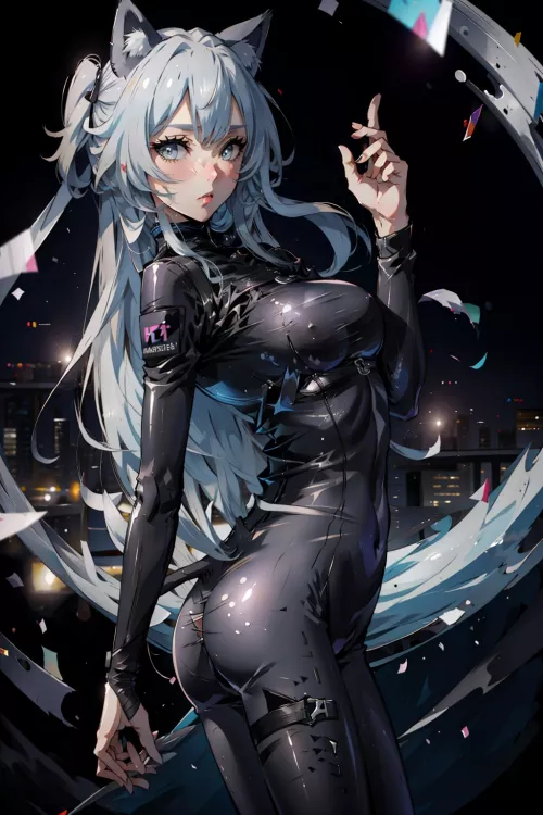 [Yodayo contest] Nekomimi latex by Andreyo92