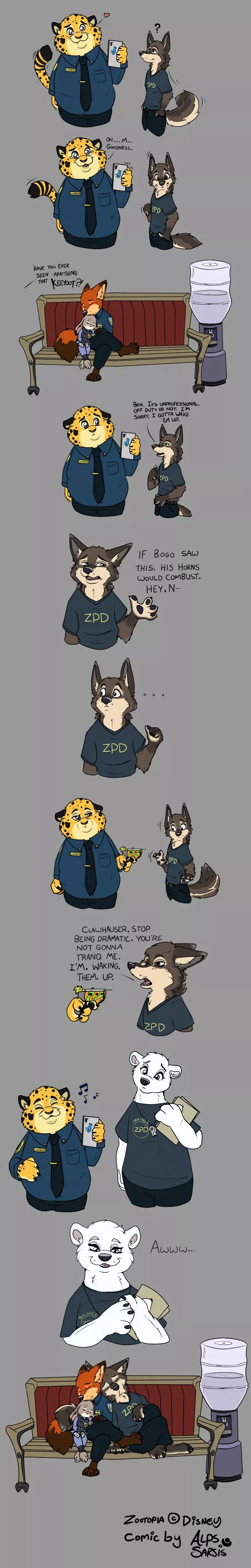 Zootopia: Nap Time [By sarsis] posted by Far414