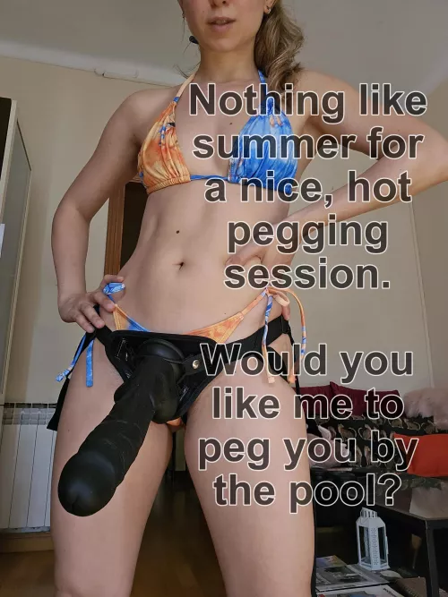 By the pool by nerdyVanilla