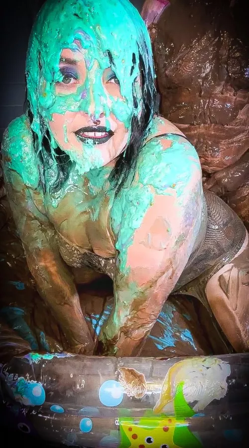 Caked on fun 💙🤎 by MissNoireNFToy