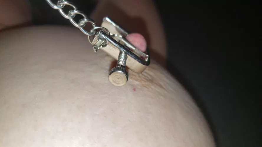Clamped nipple tug by dogclutch15