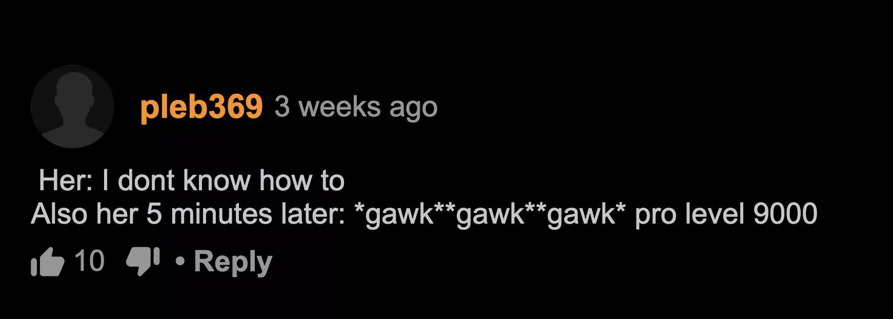 gawk gawk gawk posted by foxociety