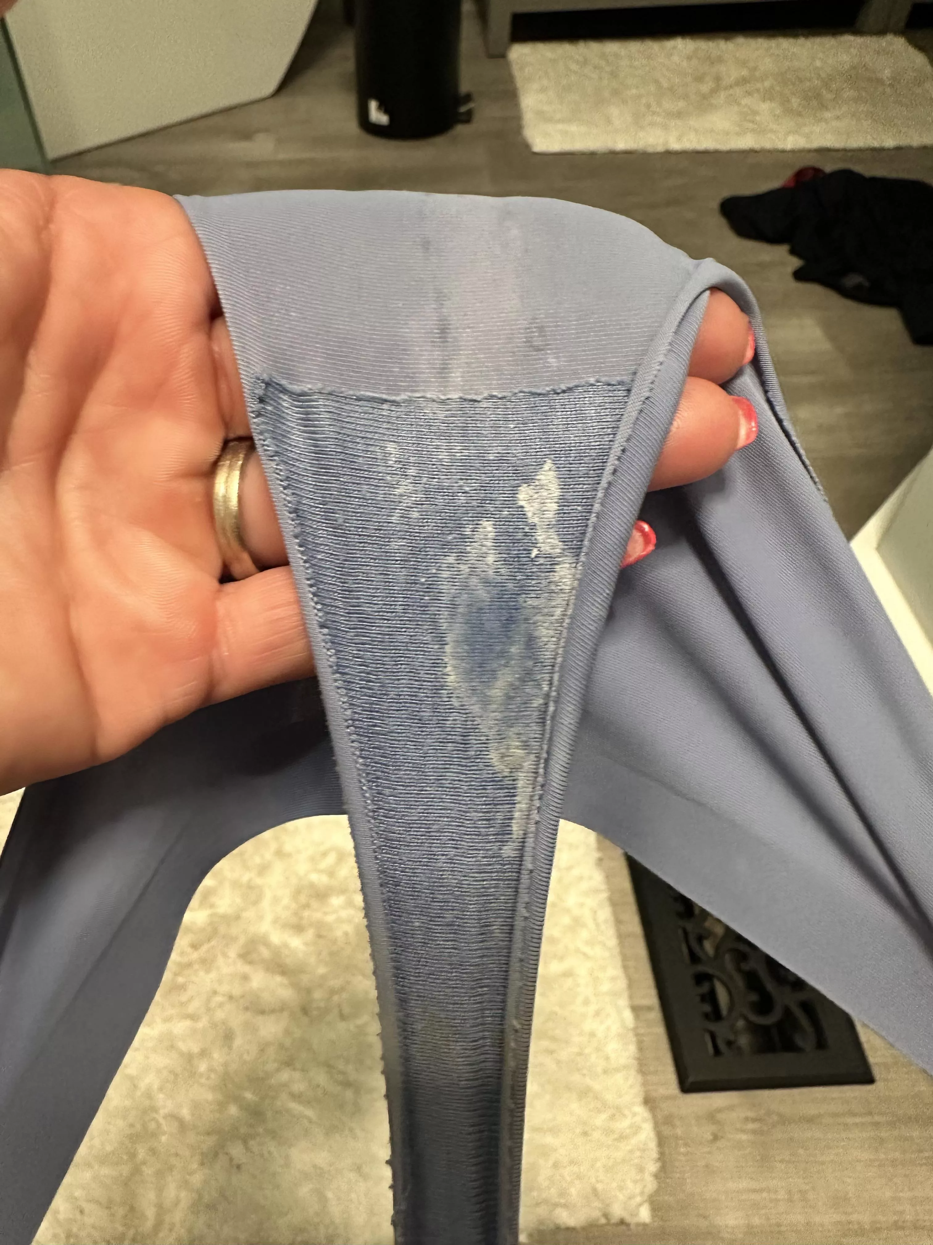 He teased me this morning and I’ve been soaked the rest of the day posted by LuvsAssPlay