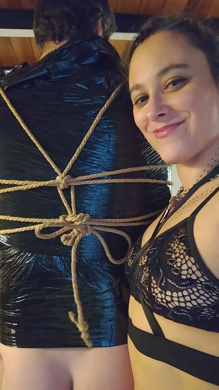 Mommifying my partner, he deserves it. posted by DominAve