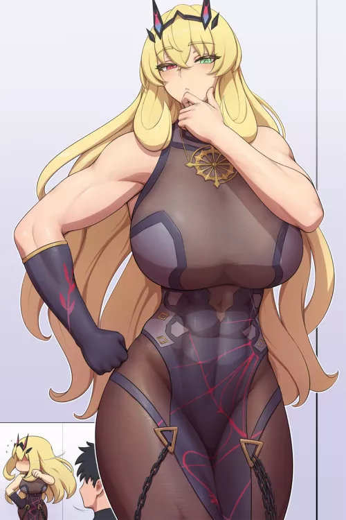 Mommy Barghest by Dungeon_King-sama