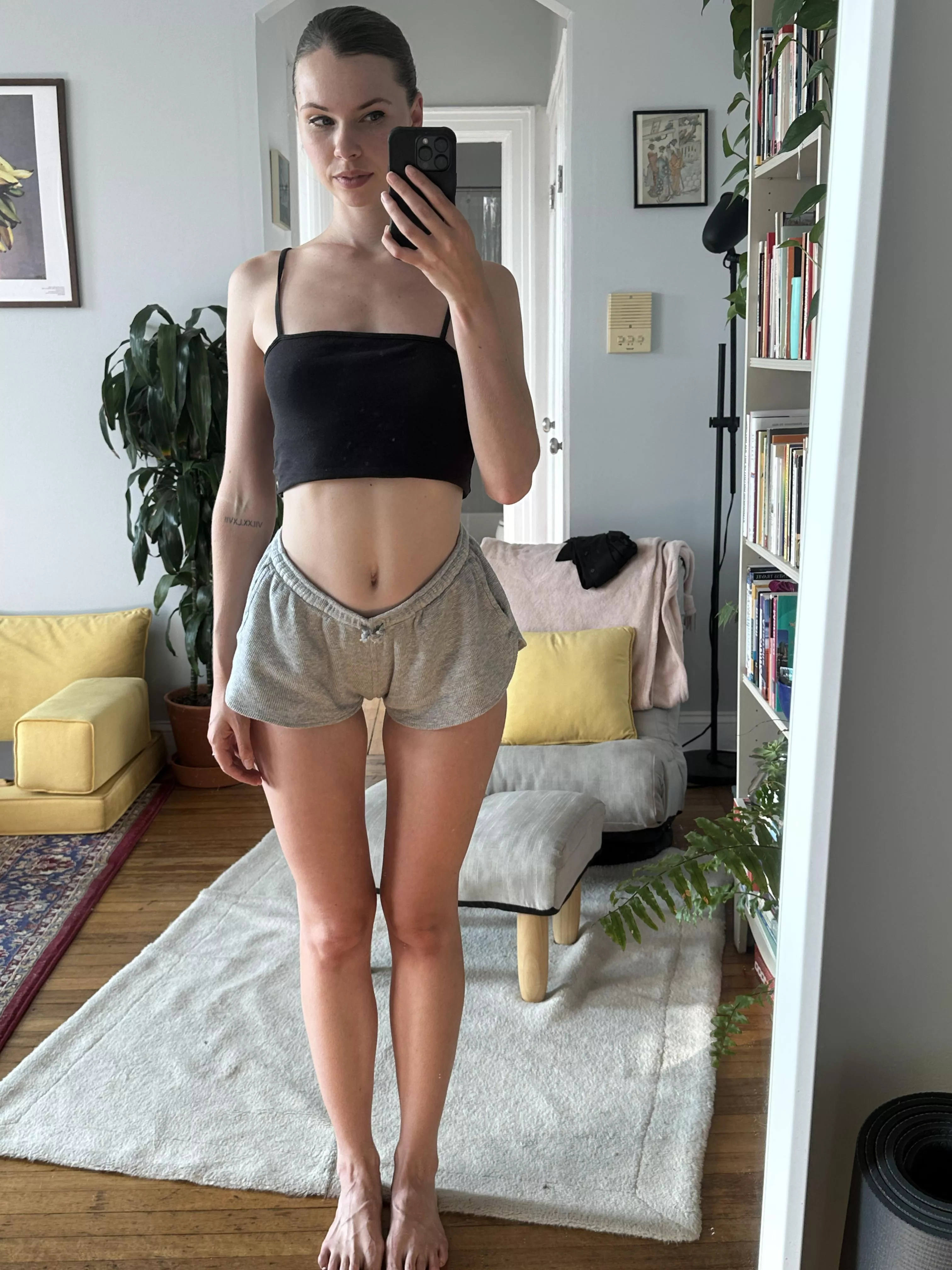New shorts are very comfy posted by RealAliaBlack