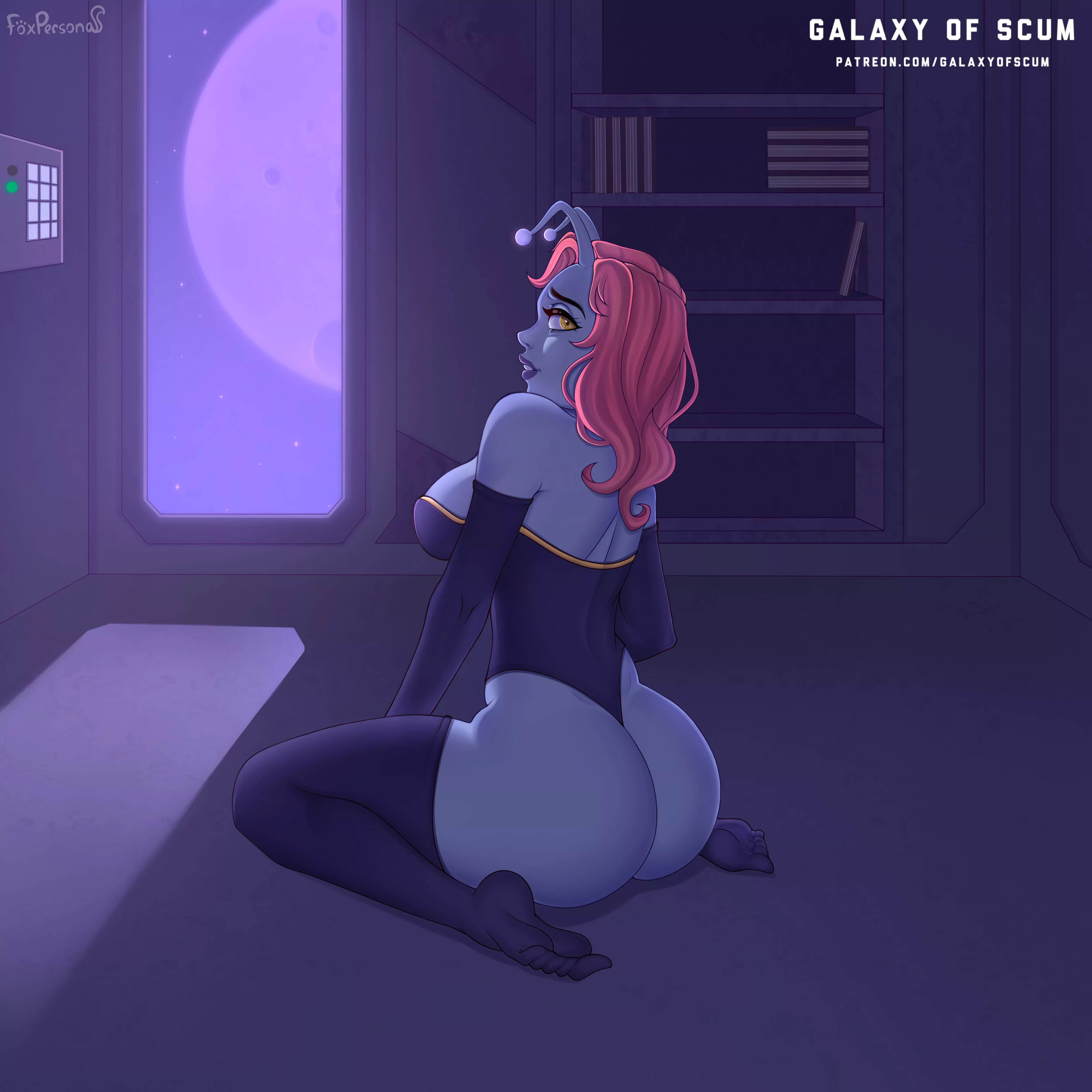 Princess Chi-Ro of Athraxal (Fox Persona) [Galaxy of Scum] posted by Galaxyofscum