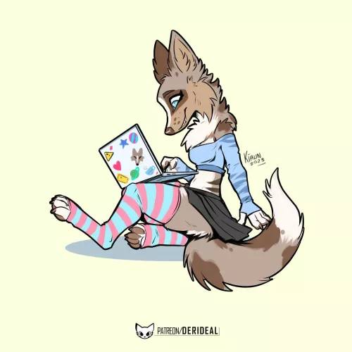 Progammer socks (art by me) by derideal