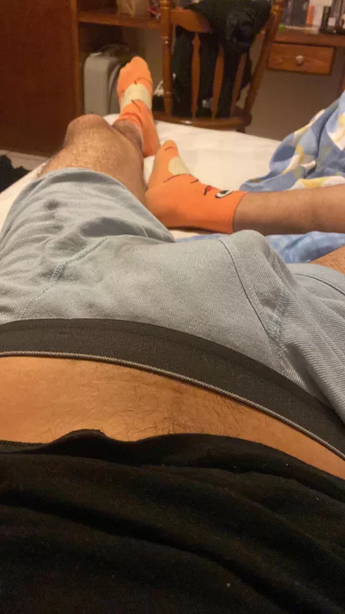 Rocking my charmander socks by Solid-Ad-6939