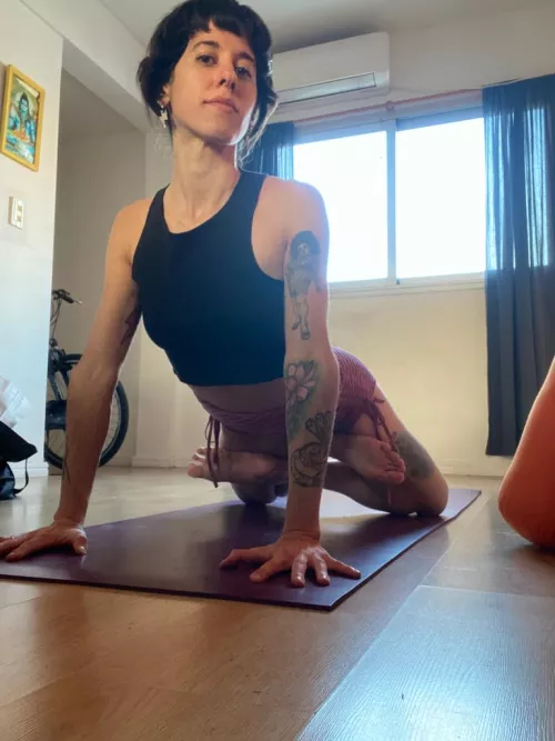 Stretching My hips by lanaxsweet3