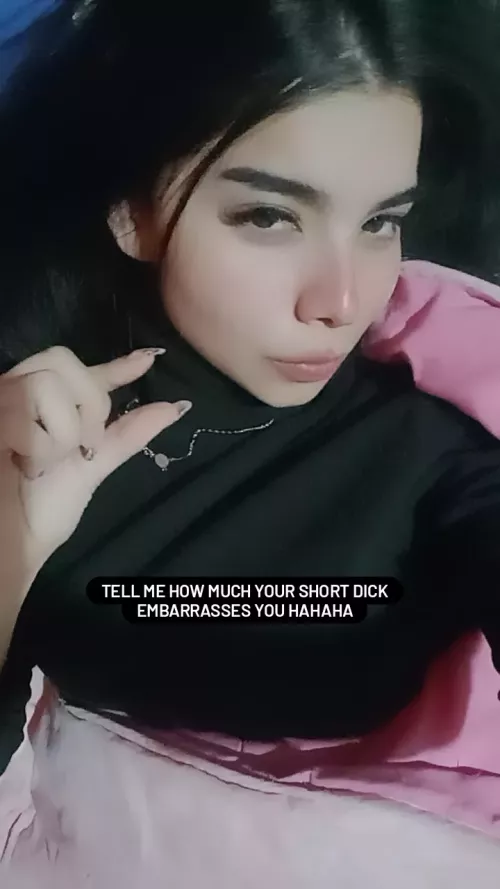 What would my friends say about your little dick hahaha by VanadisLove