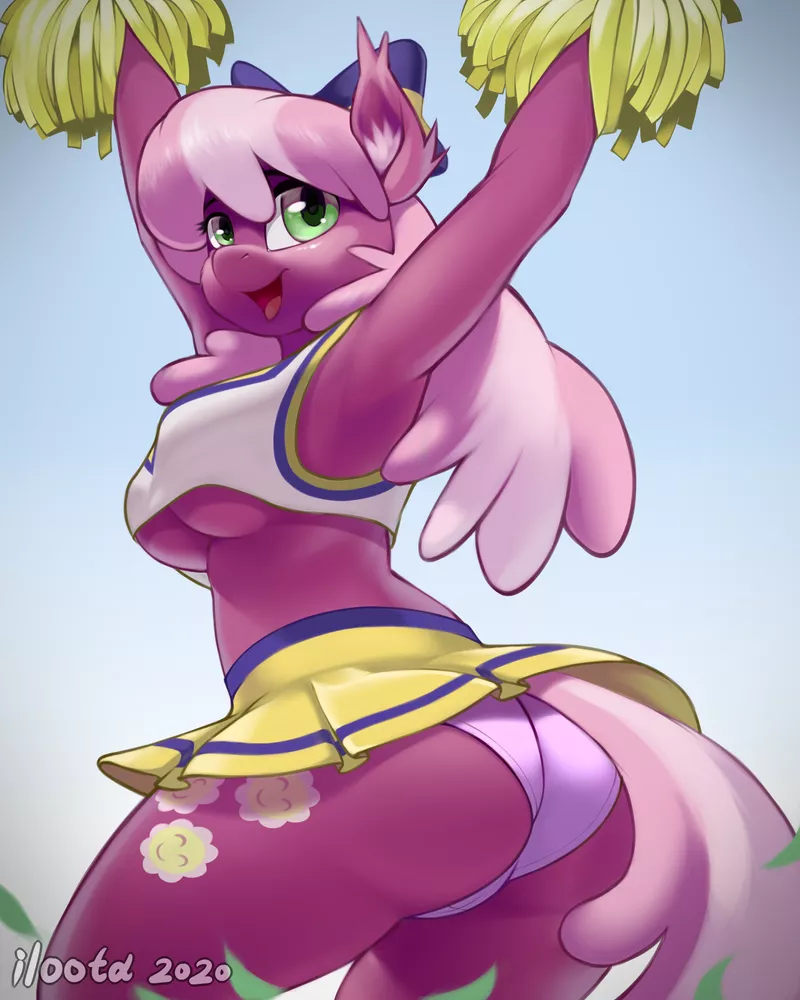 Cheerleader Cheerilee posted by notsoupforwork