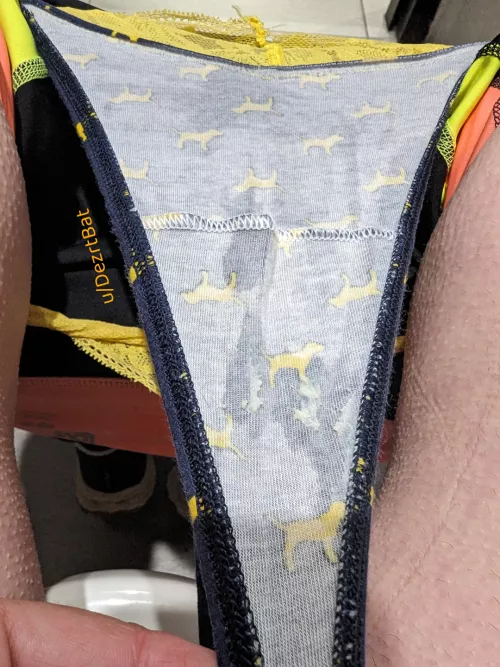 DM to reserve my next pair of sweaty creamy gym panties! (This pair already went to it's new owner) by DezrtBat
