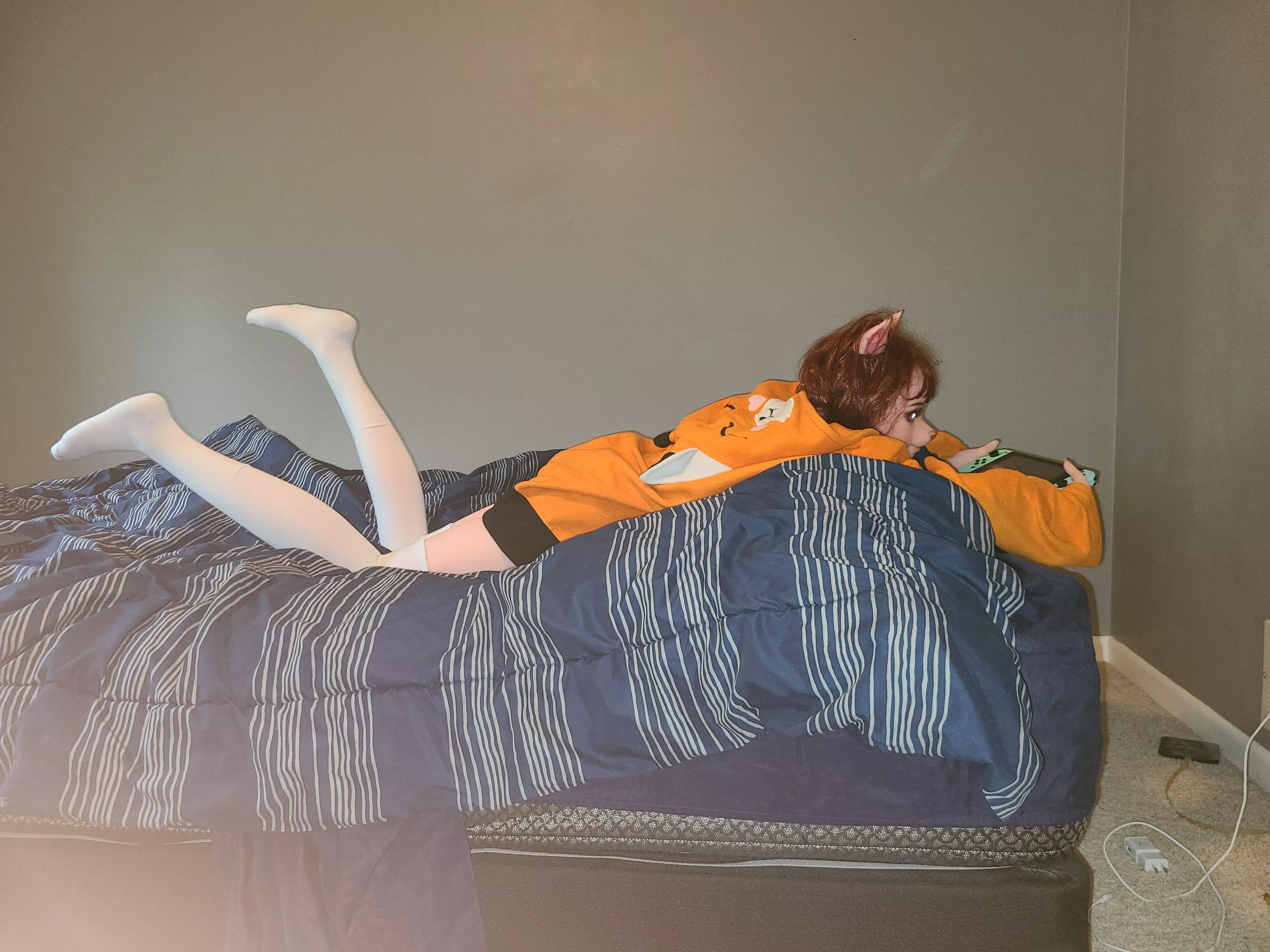 Getting to comfortable posted by thatkurokitsune