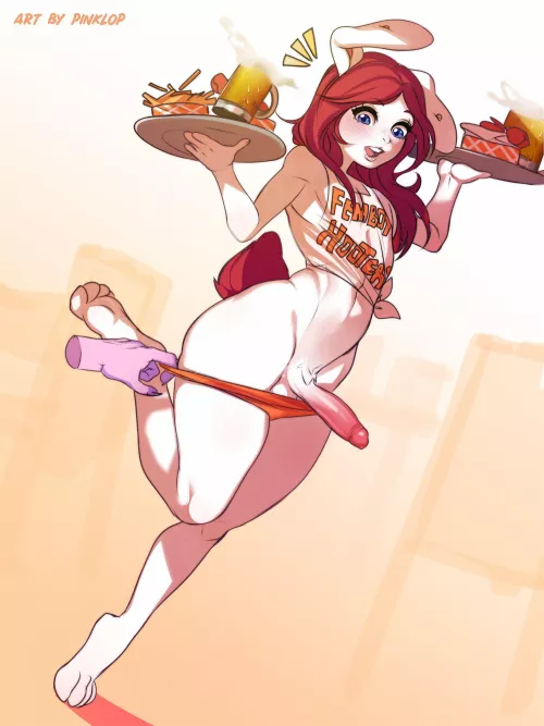 Handsy customer (pinklop) by capiecapslut