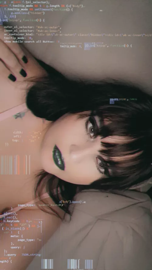 i cut my own bangs 🦇🖤 by SpicyGothic