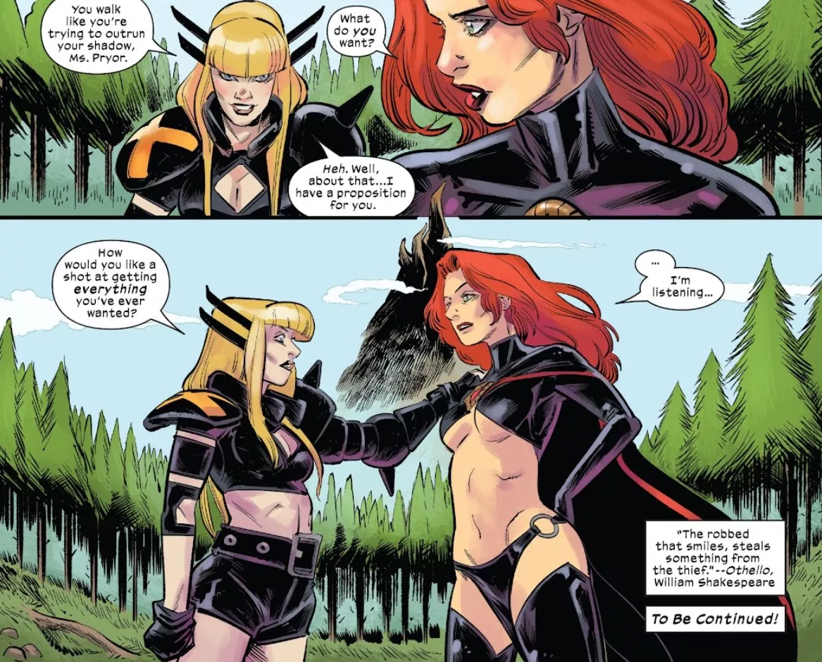 Magik and Madelyne [New Mutants (2019) #24] posted by milord8440