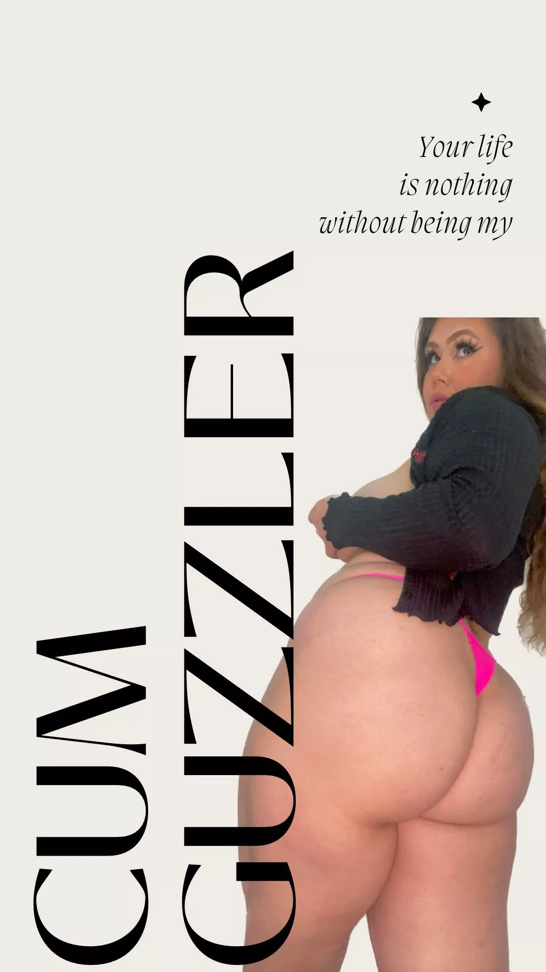 Your Life Is Absolutely Nothing Without Being My Filthy Cum Guzzler 🤤 posted by Goddess_T-F