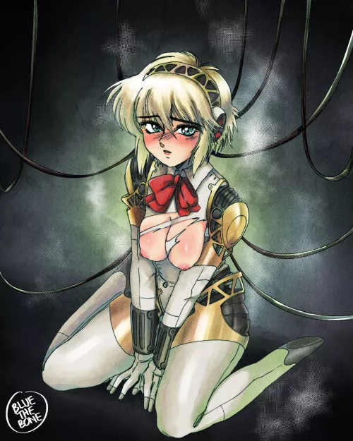 Aigis’s tits exposed (bluethebone) by BloodsoakedDespair