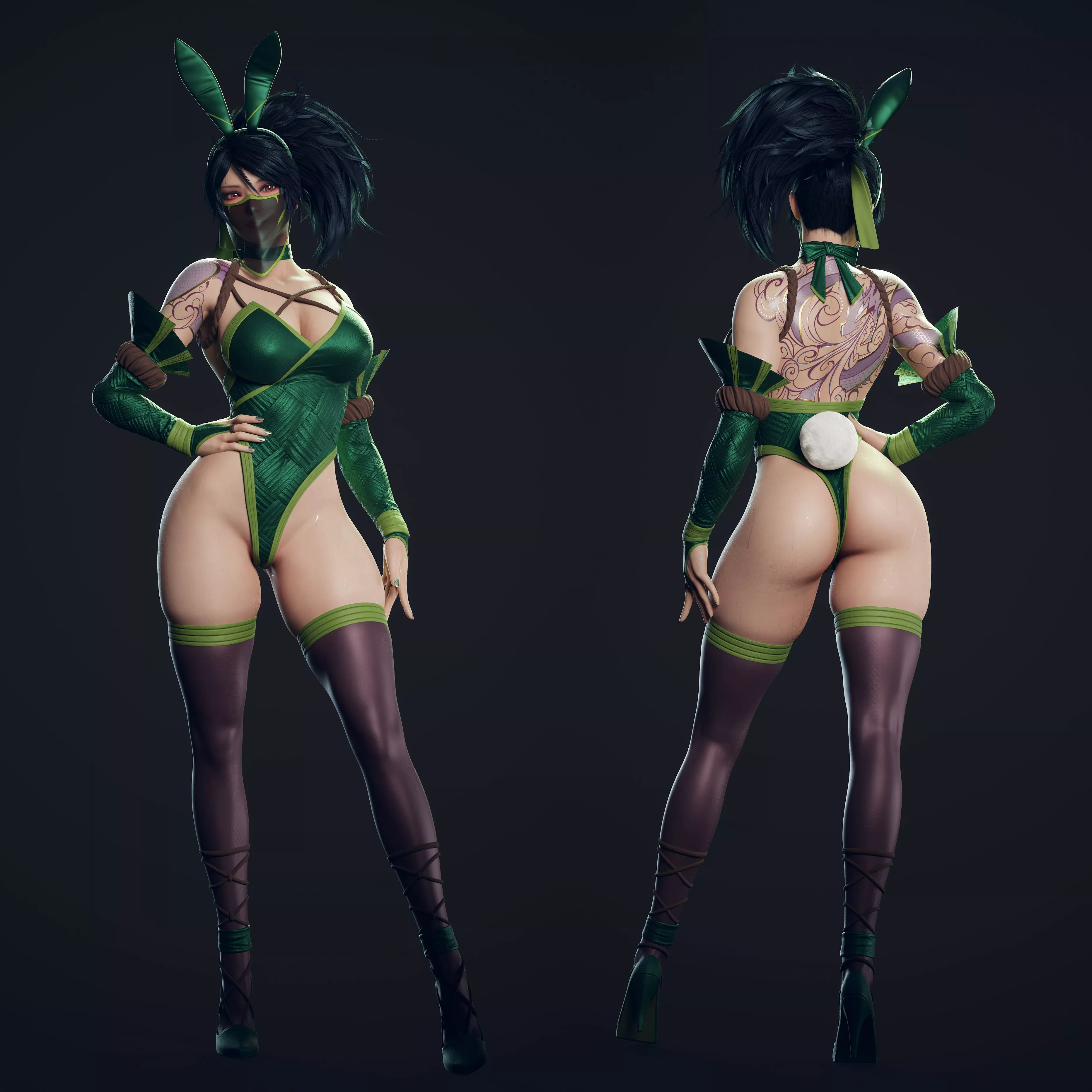 Battle Bunny Akali (RyanReos) posted by ThighEclipse