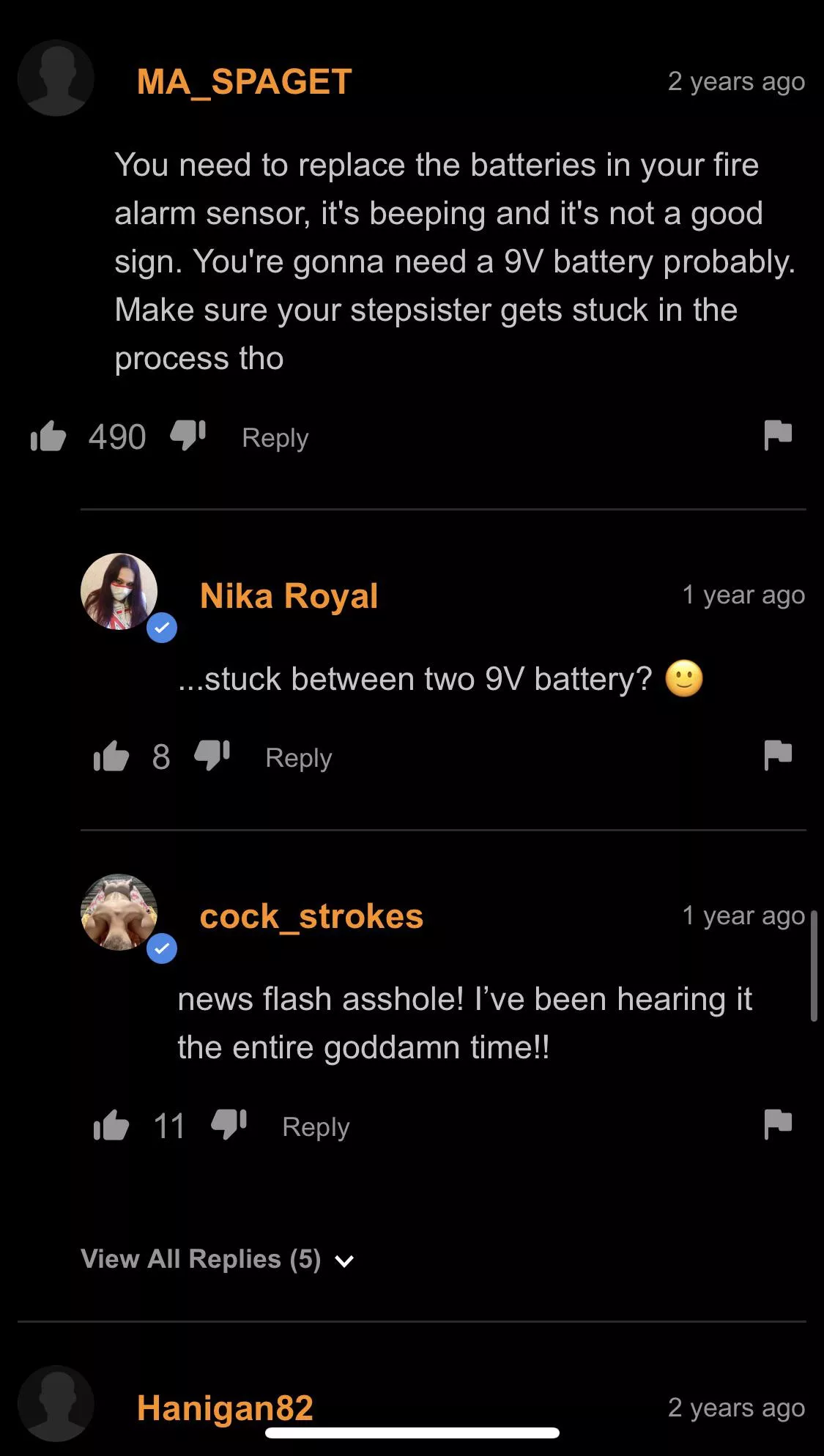 beep posted by Gandrum