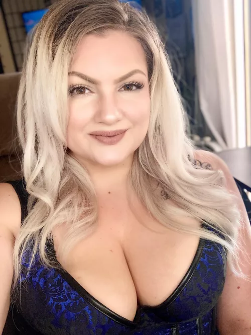 Blue corset 💙 by Belflock