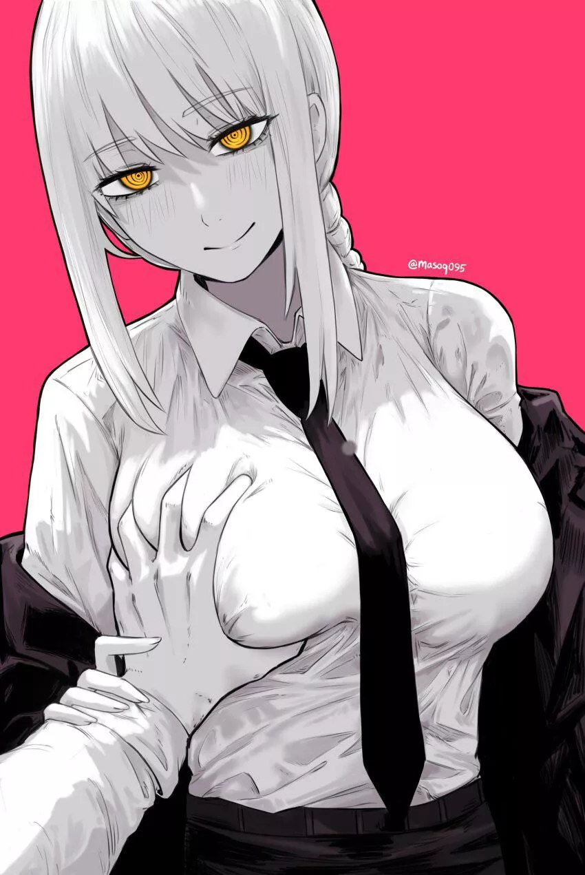 Feeling Makima’s breast posted by reversedturnover