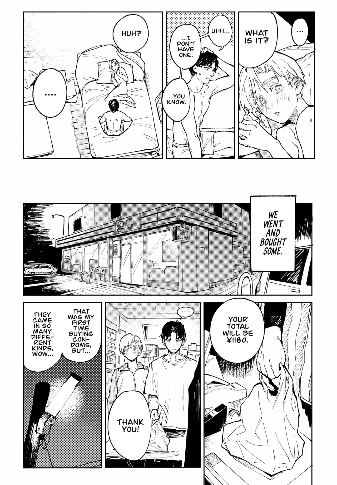 [fushoku] They were actually responsible and bought condoms. posted by BoyJD12