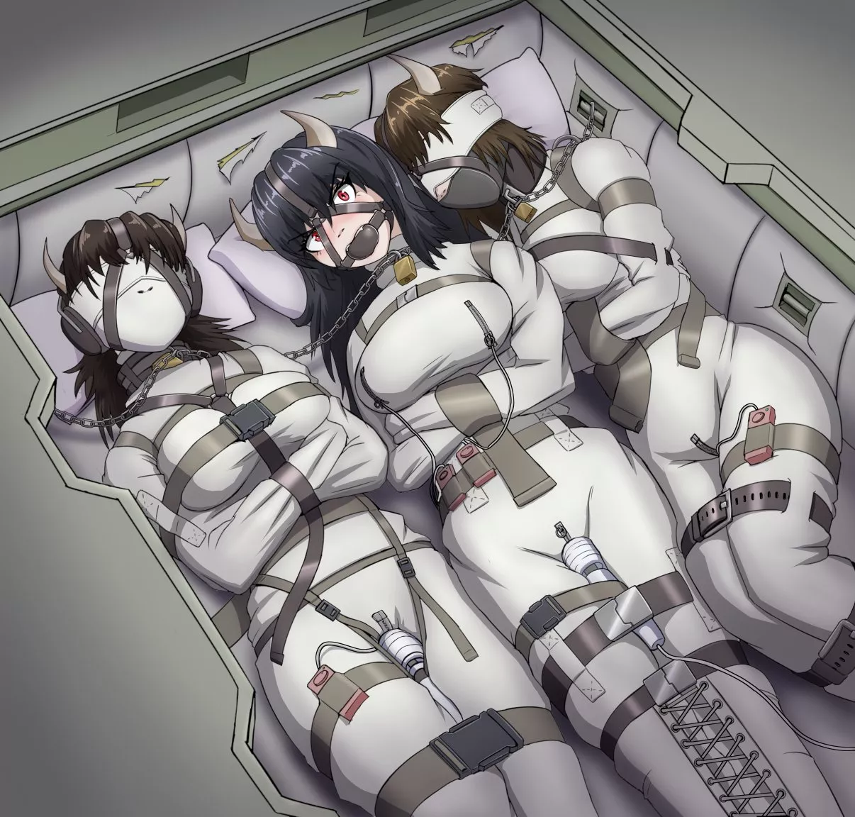 How to store a few demon girls (@khtudor) posted by MxSummer