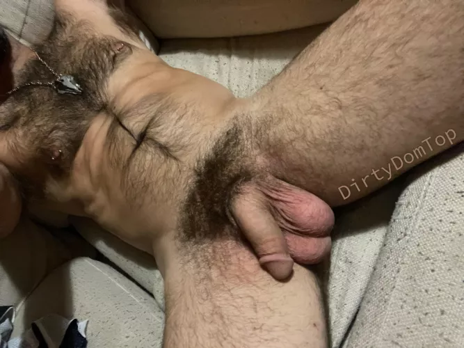 I hate clothes, so I love hot nights for chilling naked on the couch by DirtyDomTop