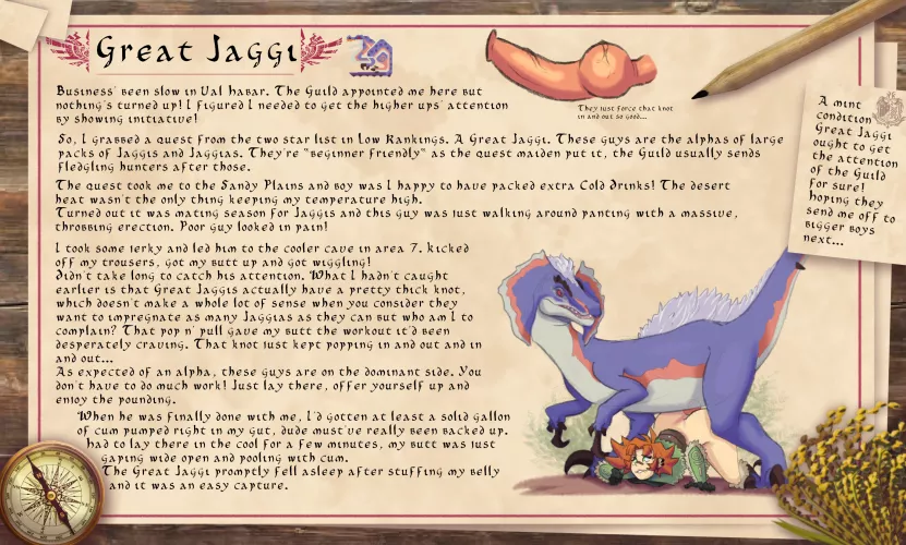 Monster Humper #1 Great Jaggi [FM] by AssumptionLower6577