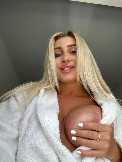 My nipples are visible only when I sunbathe a lot haha. Then they stand out a little bit by BarrenSelf