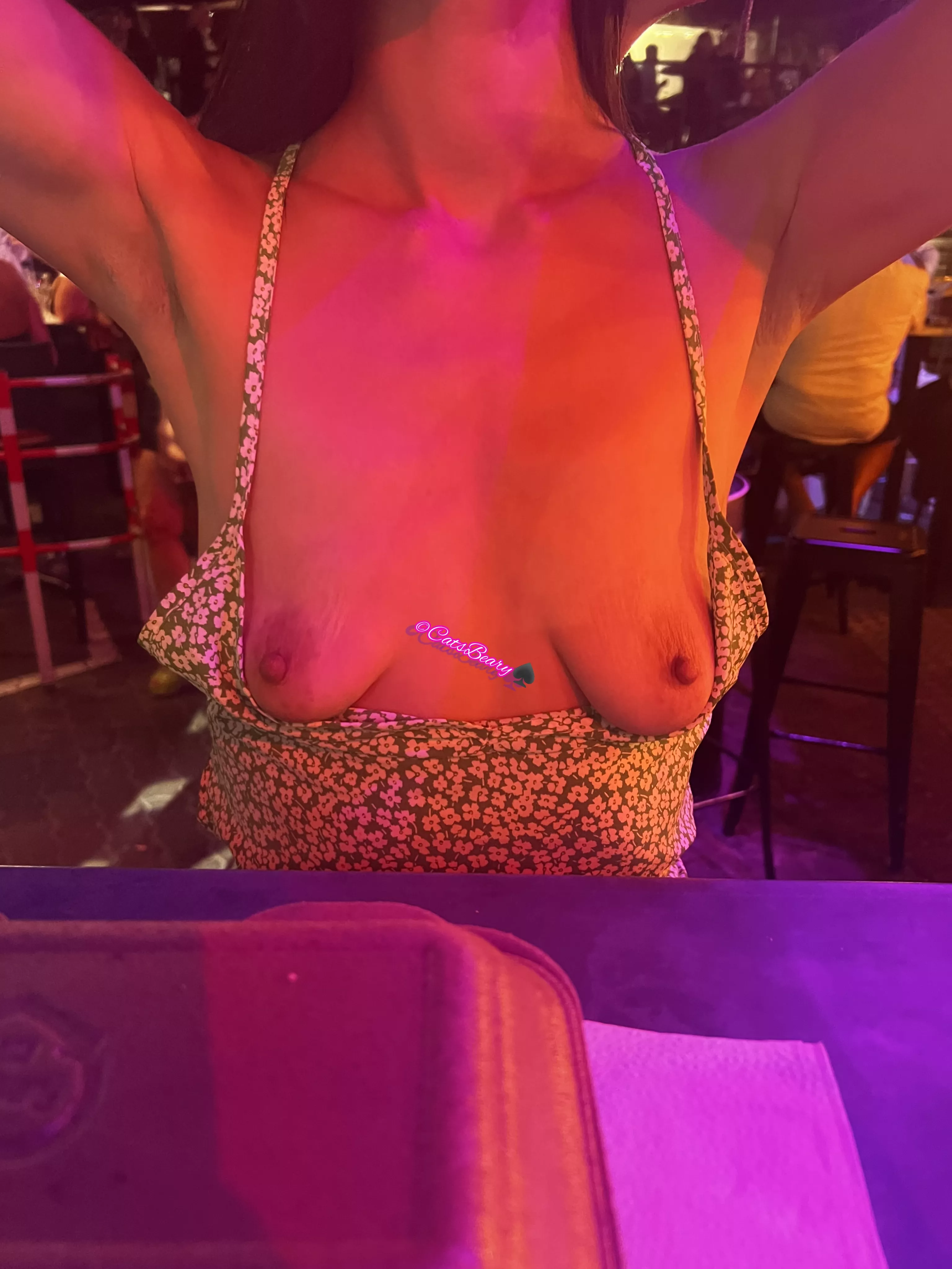 My tits are too cute not to be shown. [OC] posted by CatsBeary