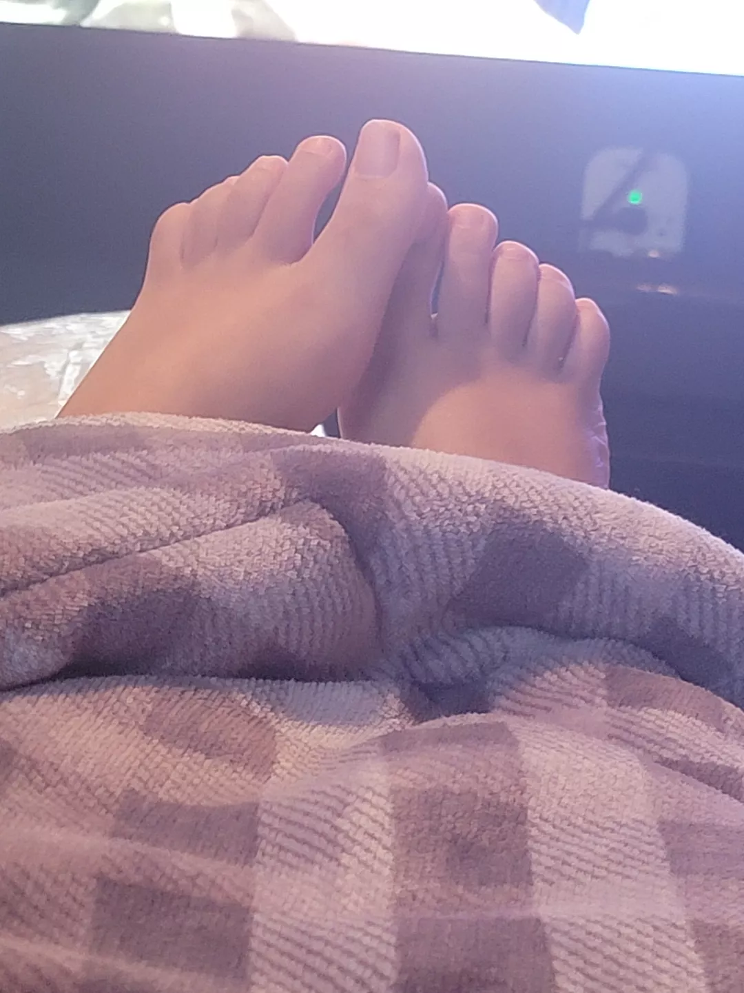 OC: I am considering going into Feet Porn. Here's a little tease of my feet. What do you think? posted by lCherryual