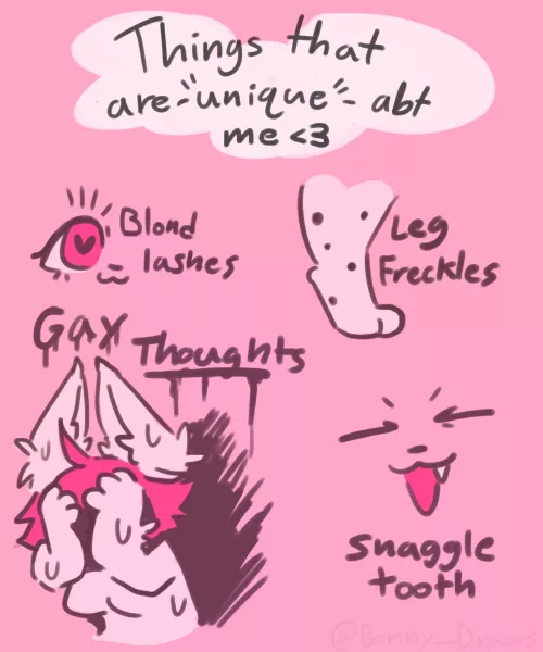 (OC) Unique things Abt me by BonnyDraws