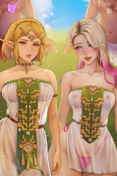 Surrounded by Bokoblins (Zelda, Prywinko) by PotsuNPoppies