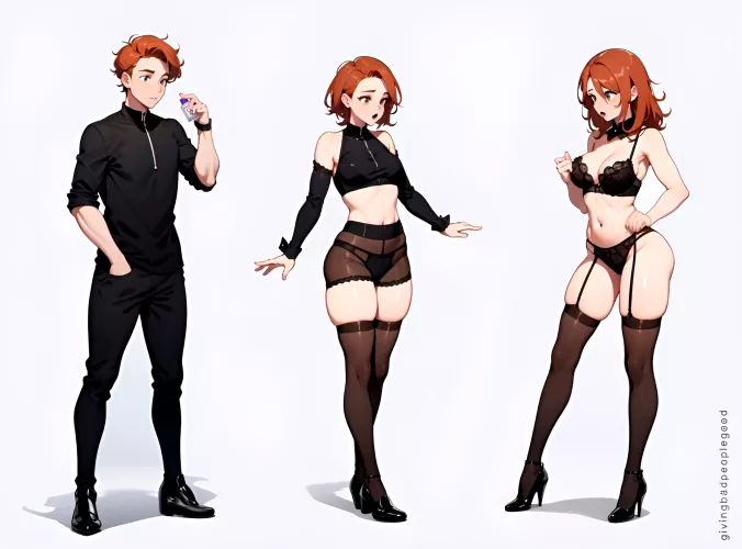 The Clinical Trial - Transformation Sequence (givingbadpeoplegood) by givingbadpeoplegood