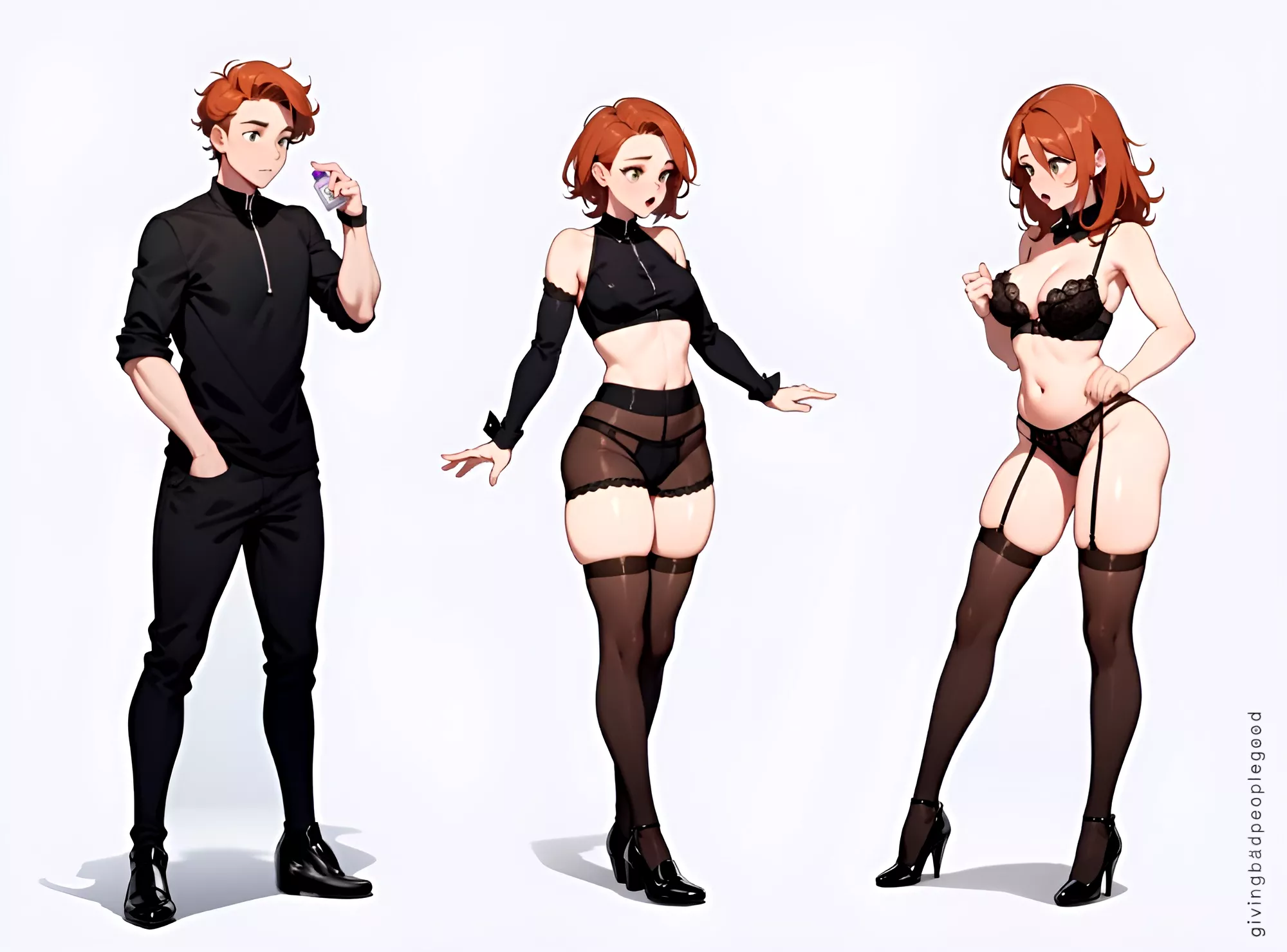 The Clinical Trial - Transformation Sequence (givingbadpeoplegood) posted by givingbadpeoplegood