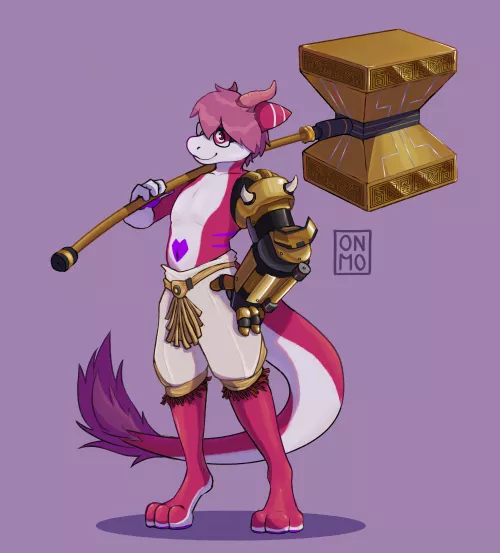 This is a commission I did a while ago hehe i like dragons by MooMoonjun