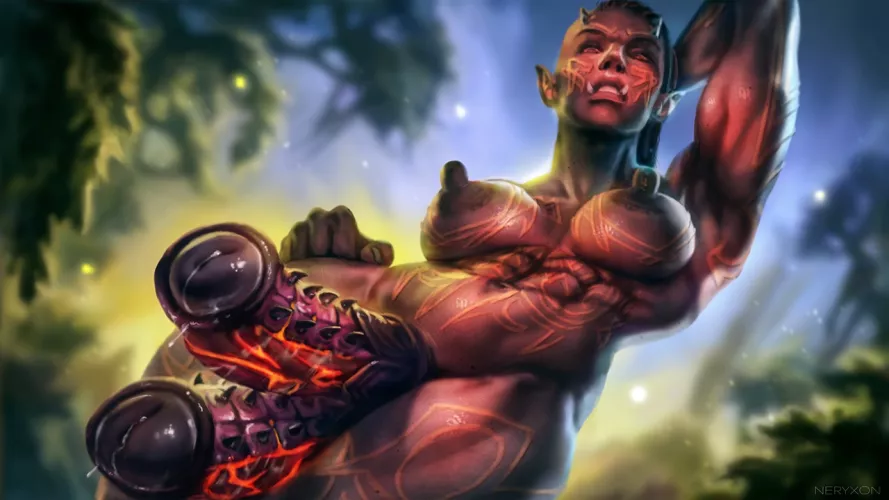 Wulorgi (Neryxon) by sir_kiwi_bird