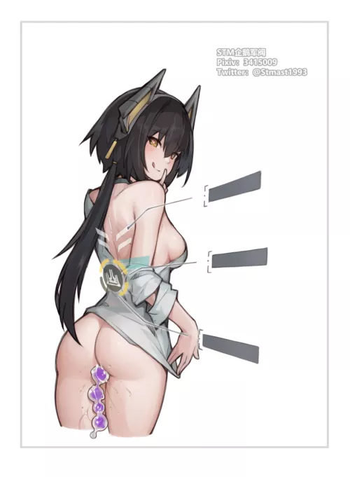 Anal Bead Look Back (Stmast ) [Snowbreak: containment zone] by CorrupterSea